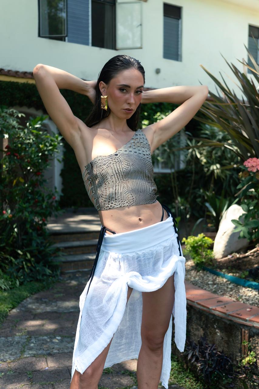 .COTTON SKIRT