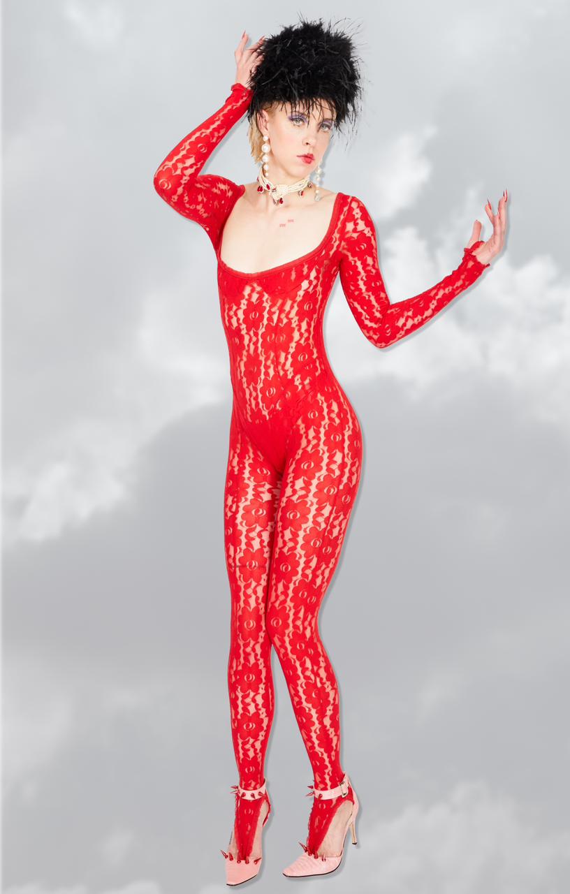 CHERRY BOMB CATSUIT