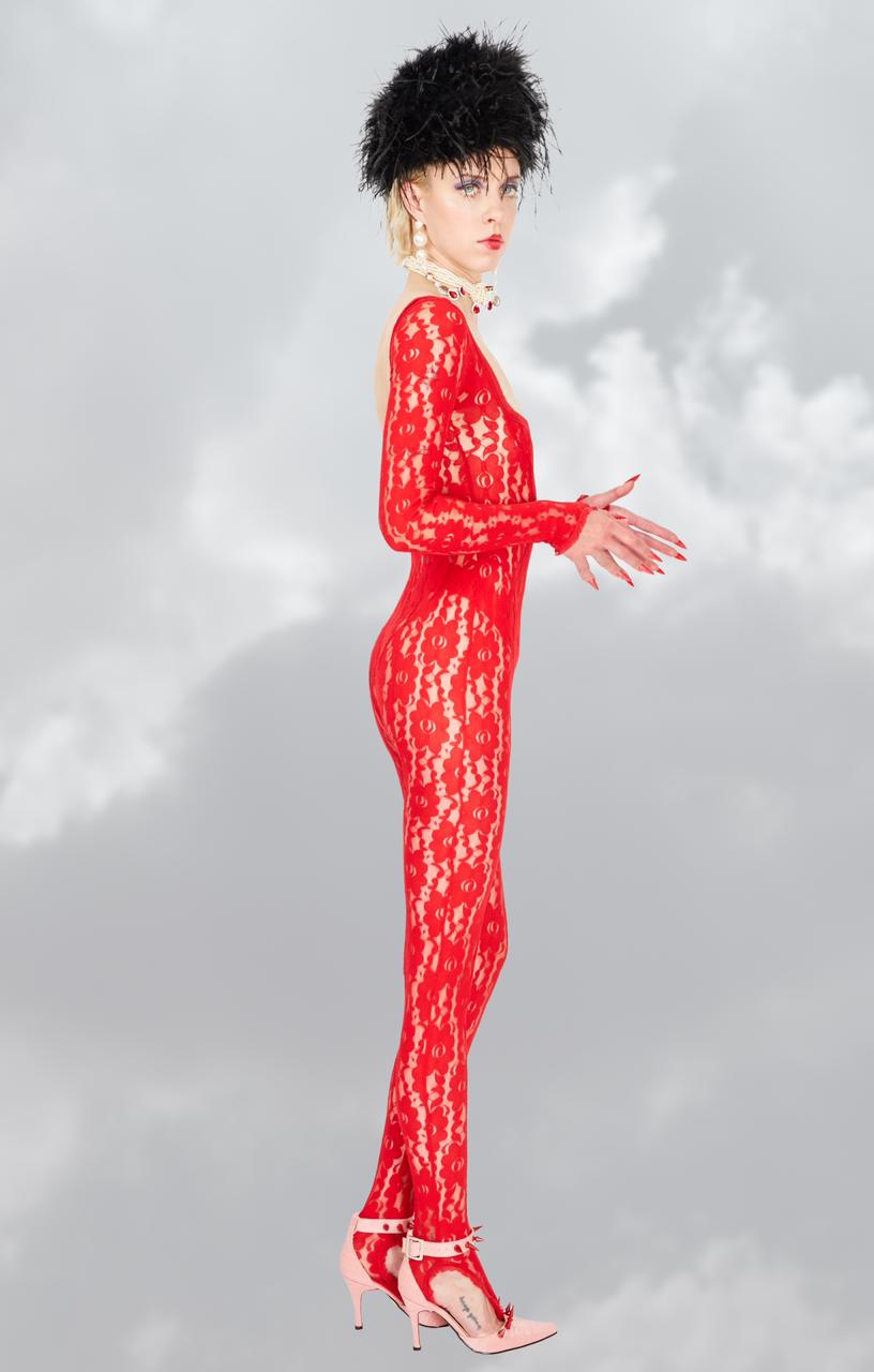 CHERRY BOMB CATSUIT